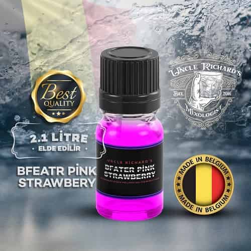 Bfeatr  Pink Strawberry(Çilekli) Ardıç Aroması 10ML